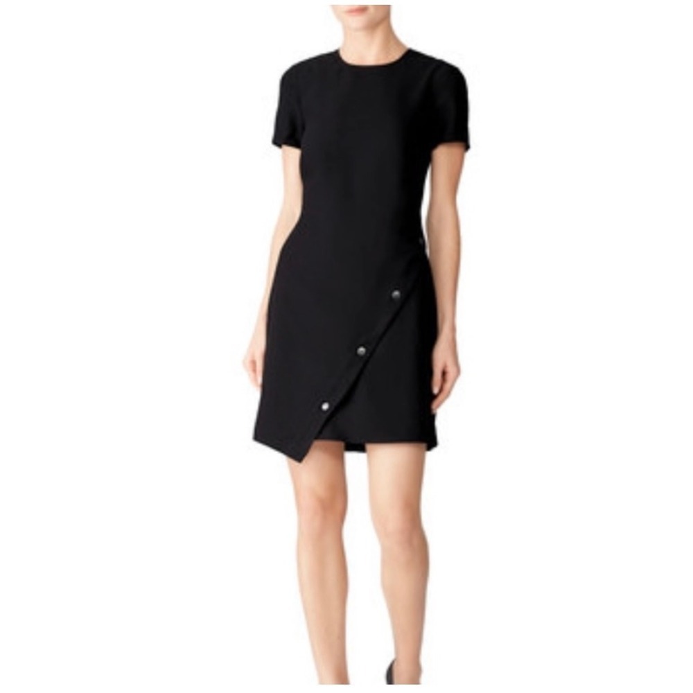 Rebecca Minkoff S 2 Minimalist Office Siren Skater Short Sleeve Round Neck